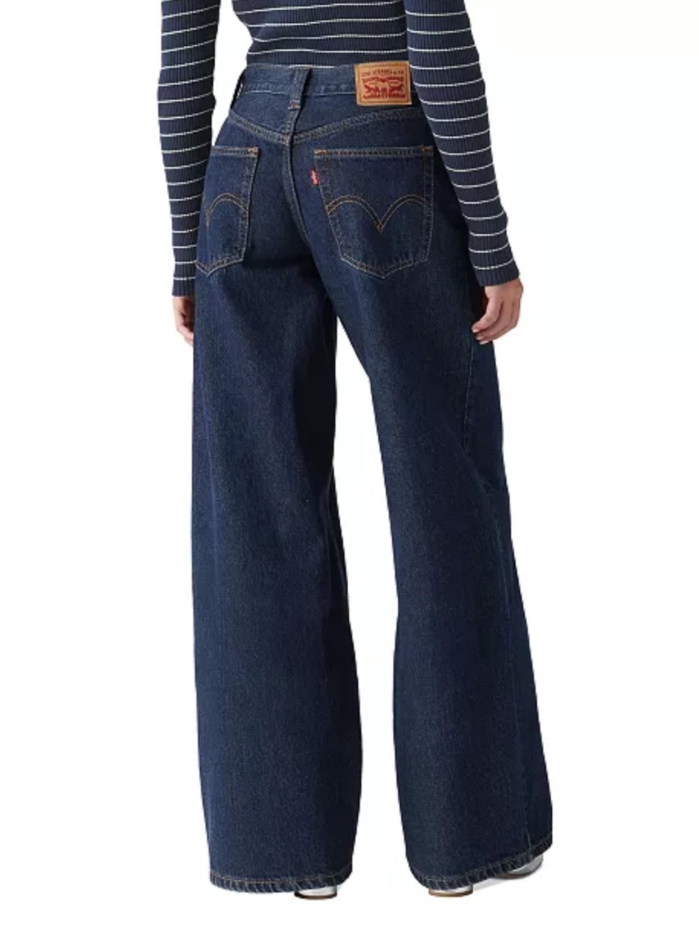 Levi's '94 Baggy Wide-Leg Jeans - Dark Blue 26 w/ 30” inseam *NWOT* y2k